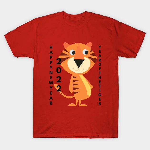 year of tiger 2022 T-Shirt by Salizza
